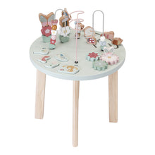 Load image into Gallery viewer, Wooden Activity Table - Flowers & Butterflies - Little Dutch