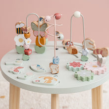Load image into Gallery viewer, Wooden Activity Table - Flowers & Butterflies - Little Dutch