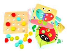 Load image into Gallery viewer, Big Pattern Pegs - Tooky Toy