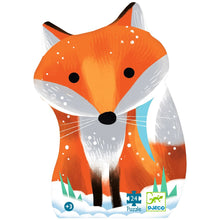 Load image into Gallery viewer, Djeco Silhouette Puzzle - Ginger, Little Fox - *Slightly Damaged Packaging*