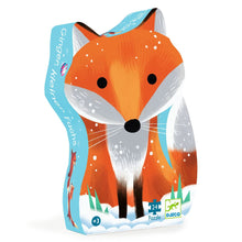 Load image into Gallery viewer, Djeco Silhouette Puzzle - Ginger, Little Fox - *Slightly Damaged Packaging*