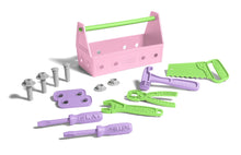 Load image into Gallery viewer, Tool Set - Pink & Green - Green Toys (100% Recycled Plastic)