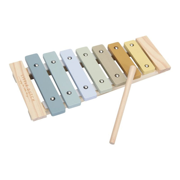 Wooden Xylophone - Blue - Little Dutch