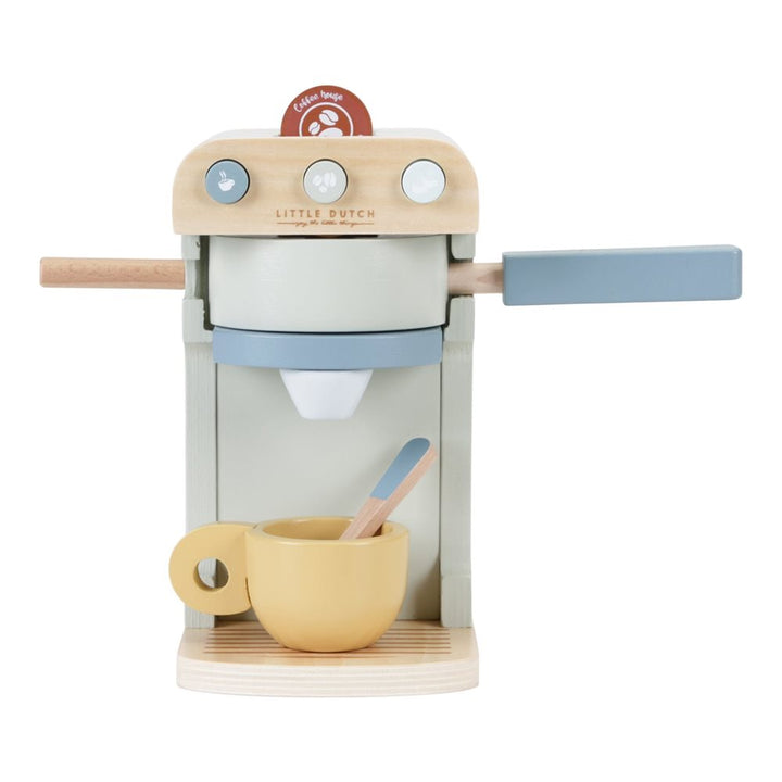 coffee machine wooden toy