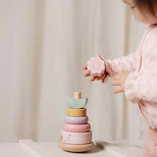 Load image into Gallery viewer, Little Dutch Wooden Rocking Ring Stacker - Fairy Garden