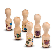 Load image into Gallery viewer, Wooden Handle Stamp Set- Melissa &amp; Doug