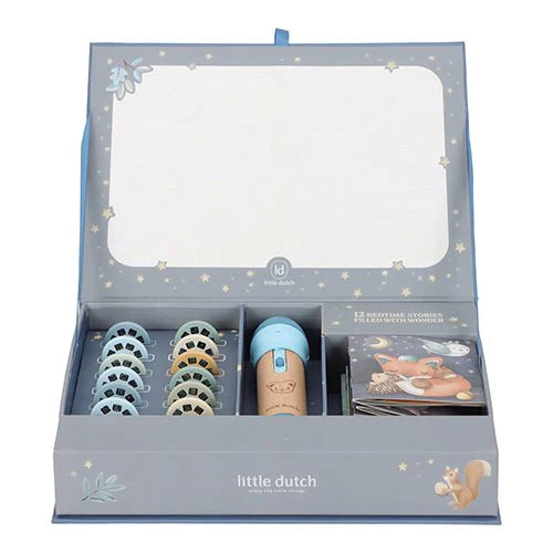 Little Dutch Stories Projector Flashlight - Blue