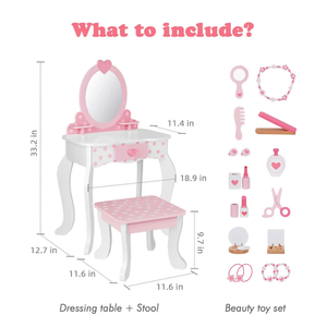 Vanity Table With Accessories- Tooky Toy
