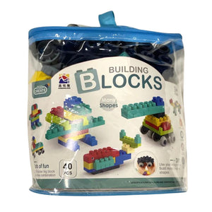 40Pc Soft Rubber Blocks