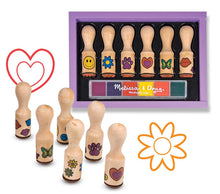Load image into Gallery viewer, Wooden Handle Stamp Set- Melissa &amp; Doug