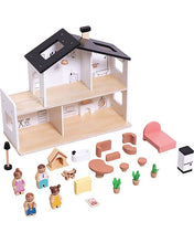 Load image into Gallery viewer, Dolls House With Furniture-Tooky Toy