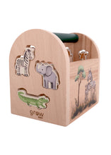 Load image into Gallery viewer, Grow Baby - Shape Sorter - On Safari