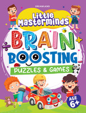 Load image into Gallery viewer, Brain Boosting Puzzles &amp; Games Activity Book- Dreamland