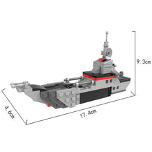 Load image into Gallery viewer, 4 In 1 Aircraft Carrier Build 594Pcs- Cogo