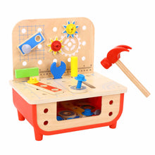 Load image into Gallery viewer, Deluxe Wooden Work Bench - Tooky Toy