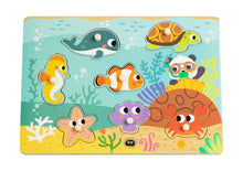 Load image into Gallery viewer, Marine Peg Puzzle - HiPando