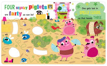 Load image into Gallery viewer, 5 Faces Board Book - Never Touch the Stinky Piglets!