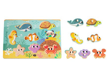 Load image into Gallery viewer, Marine Peg Puzzle - HiPando