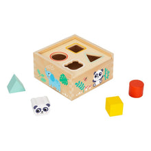 Load image into Gallery viewer, Wooden Shape Sorter- Hi Pando