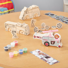 Load image into Gallery viewer, Melissa &amp; Doug Paw Patrol Wooden Craft Kit - Vehicles