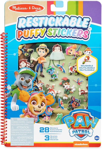 Melissa & Doug - Paw Patrol - Jungle Puffy Sticker Book