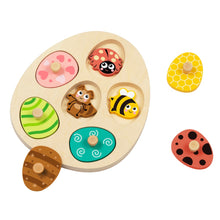 Load image into Gallery viewer, Multi-Layered Wooden Insect Puzzle- Hi Pando