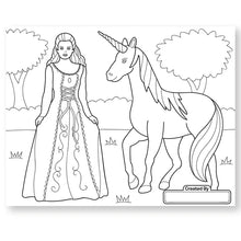 Load image into Gallery viewer, Melissa &amp; Doug Jumbo Coloring Pad - Princess &amp; Fairy