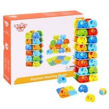 Load image into Gallery viewer, Elephant Stacking - 46 pc - Tooky Toy