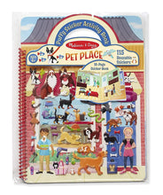 Load image into Gallery viewer, Puffy Sticker Activity Book - Pet Place - Melissa &amp; Doug