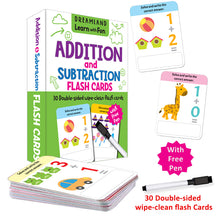 Load image into Gallery viewer, Addition And Subtraction Flash Cards- Dreamland
