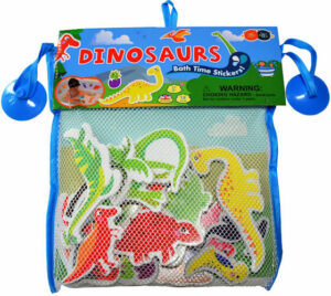 Bath Time Stickers- Dinosaurs