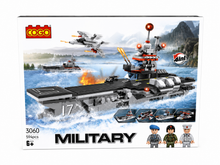 Load image into Gallery viewer, 4 In 1 Aircraft Carrier Build 594Pcs- Cogo