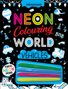 Neon Colouring Vehicles