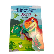 Load image into Gallery viewer, Dinosaur World -  Lift The Flap Book