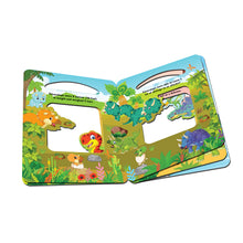 Load image into Gallery viewer, In the Dinosaur World - Window Board Book