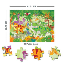 Load image into Gallery viewer, 96pc Dinosaur Puzzle Kit
