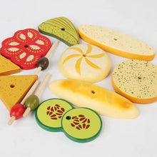 Load image into Gallery viewer, Wooden Sandwich Platter Stacker