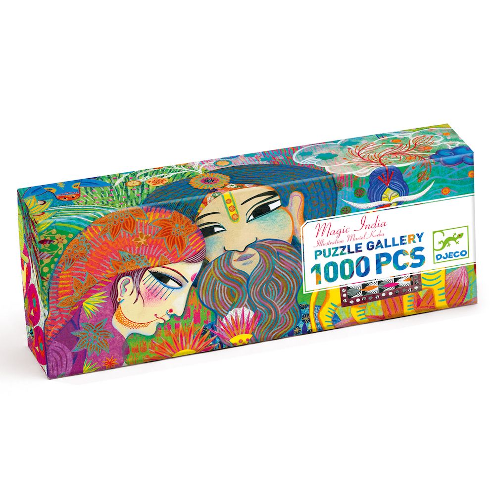 1000 Pcs Magic India Gallery Puzzle- Djeco