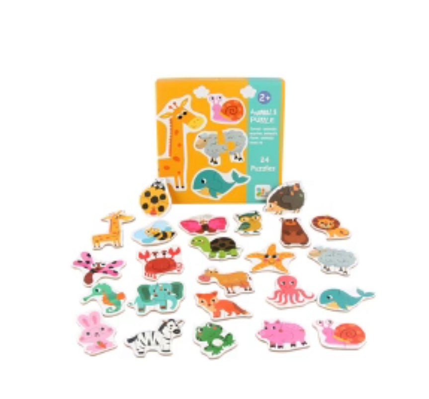 Animal Puzzle - 28 puzzles