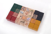 Load image into Gallery viewer, Grow Baby - Building Blocks - On Safari - 28 piece set