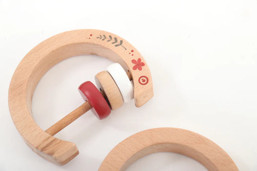 Grow Baby - Wooden Rattle - Bebe Pure