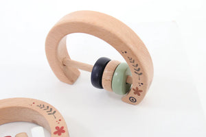 Grow Baby - Wooden Rattle - Little Greyton