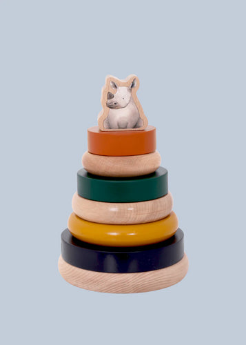 Grow Baby - Ring Stacker ~ On Safari