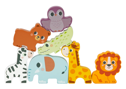 Stackable Wild Life Puzzle - hi Pando