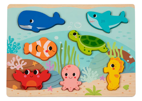 Stackable Chunky Sea Life Puzzle - hi Pando