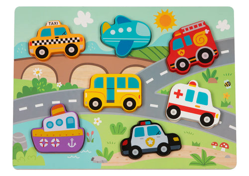 Stackable Chunky Transport Puzzle - hi Pando