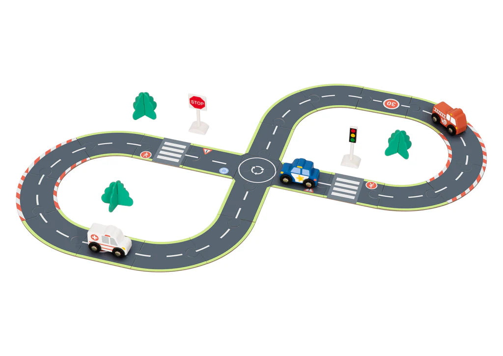 City Themed Car Track - hi Pando