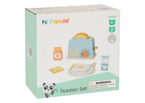 Wooden Toaster Set - hi Pando