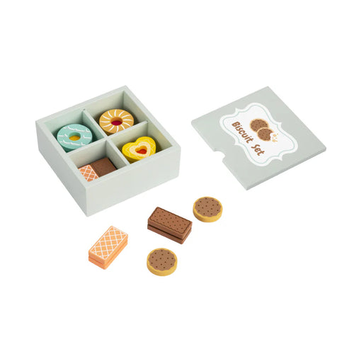 Wooden Biscuit Set