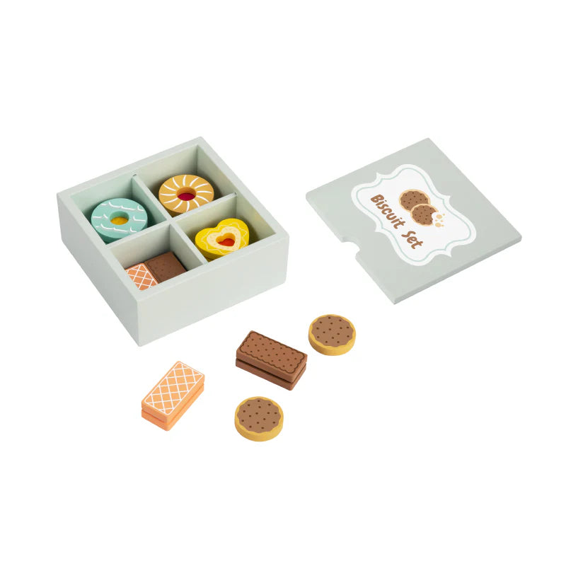 Wooden Biscuit Set